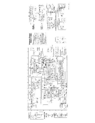 Technics ST 8080 Schematic of Technics ST 8080 stereo tuner.